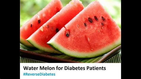 Watermelon And Diabetes Diabeteswalls