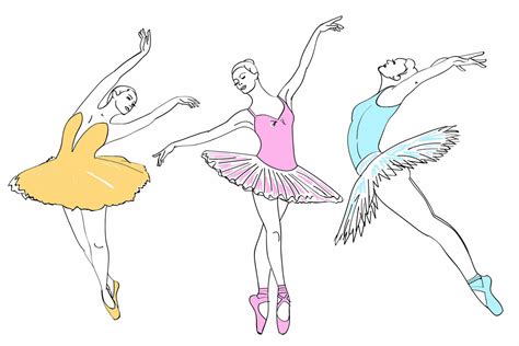 6 Beautiful Ballerina Coloring Pages Print Color Fun