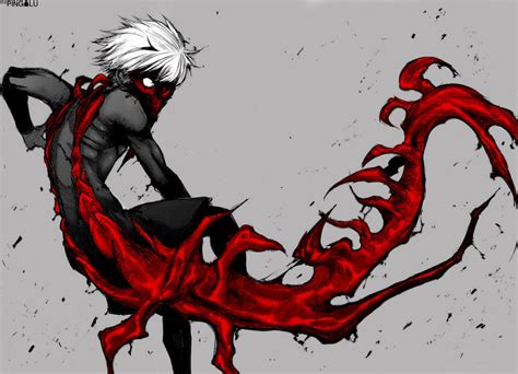 College freshman ken kaneki was attacked by a female ghoul named rize, which landed him and her in a freak accident crushed by steel beams. The Centipede Kaneki by Thepingolu on DeviantArt