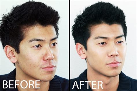 Guys Wearing Makeup Before And After Mugeek Vidalondon