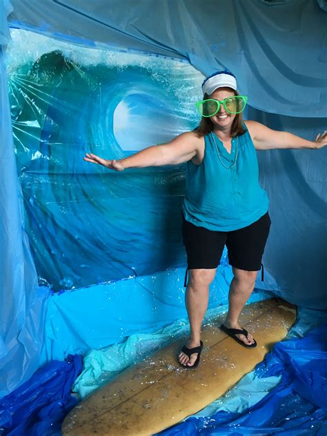 Surf Board Photo Booth Backdrop Vbs Themes School Themes Photo Booth Backdrop Photo Props