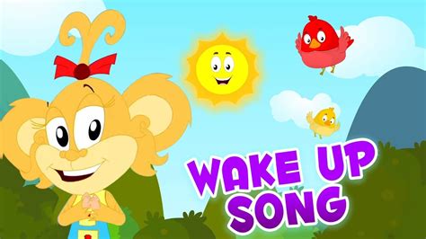 Wake Up Song Monkey Rhymes For Kids Cartoon Videos For Babies Youtube
