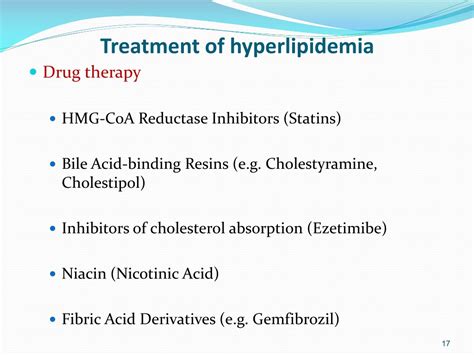 Ppt Drugs Used In H Yperlipidemia Powerpoint Presentation Free