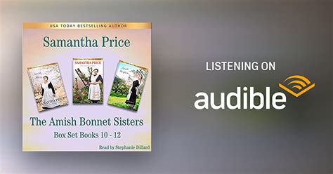 The Amish Bonnet Sisters Series By Samantha Price Audiobook Audible Co Uk
