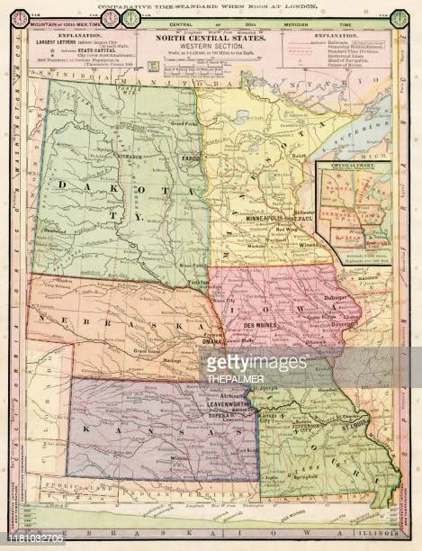 Missouri And Illinois Map Photos And Premium High Res Pictures Getty