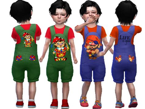 Toddler Boy Outfit 01 By Trudieopp At Tsr Sims 4 Updates