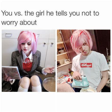 you vs the girl he tells you not to worry about meggiicosplay aerrowpxe r ddlc