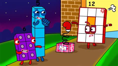 Oh No Dont Make Numberblocks 12 Angry Numberblocks Fanmade Coloring