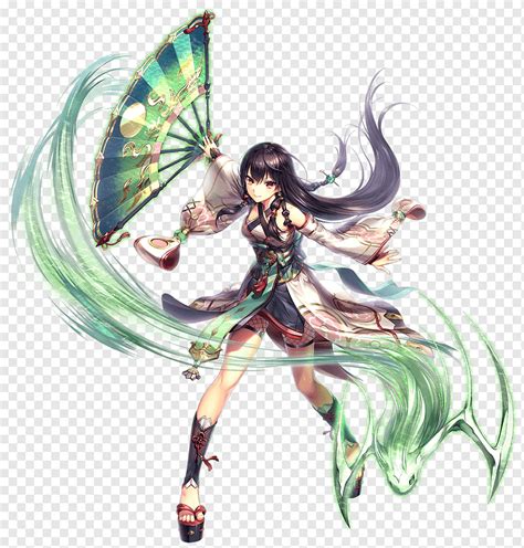 unitia dmm games kamihime project 0 女神 game cg artwork fictional character png pngwing