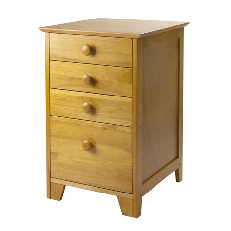 In many areas, have 4 drawer solid wood cabinet can done search task faster. Winsome Studio 4-Drawer Home Office File Cabinet & Reviews ...