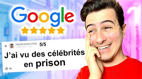 Les Pires Avis Google En Prison Youtube