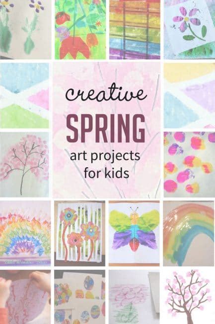 27 Colorful Spring Art Projects For Kids Hands On As We Grow