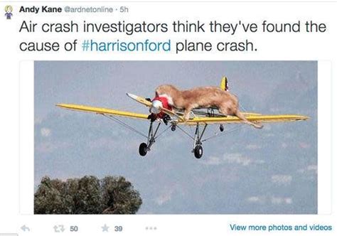 Internet Goes Meme Crazy Over Harrison Ford Plane Crash