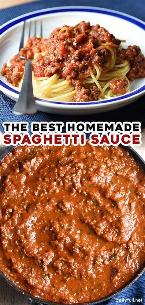 Easy Recipe For Good Spaghetti Sauce Go Watson Dresill