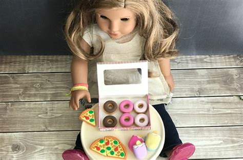 easy diy american girl doll food craft create cook