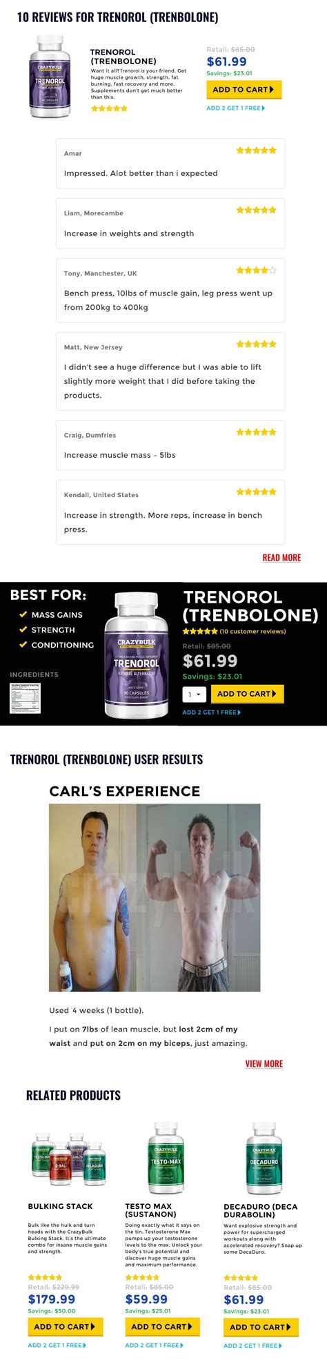 Trenbolone Before And After Results And Pictures Steroidly