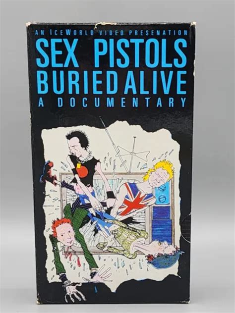 Rare Sex Pistols Buried Alive Documentary Vhs Ice World Video Nj