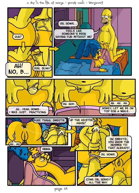A Day In The Life Of Marge The Simpsons By Blargsnarf