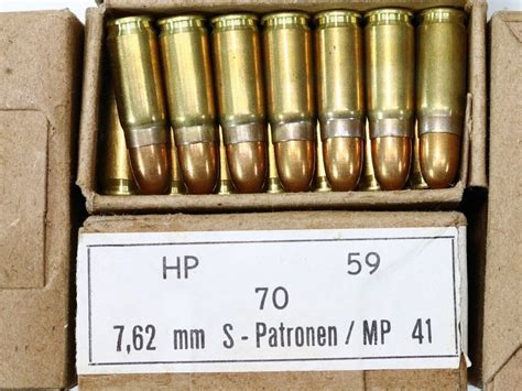 762x25 Tokarev Ammunition M41 Austrian 1 Box