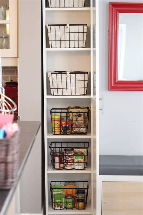 The Easiest DIY Kitchen Pantry Cabinet with the Ikea Billy Bookcase