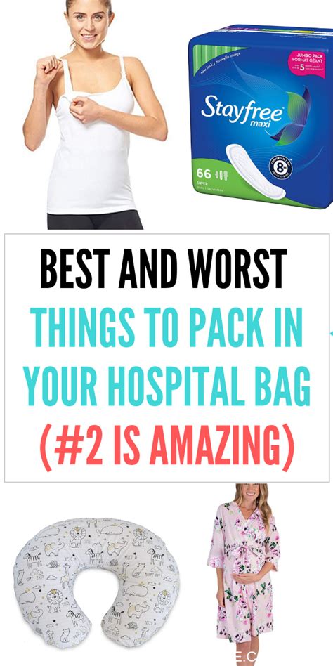 That means a lot of sitting around and waiting. What to pack in your hospital bag: Best and worst things ...