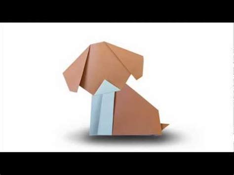 How to fold an Origami Puppy Dog - YouTube