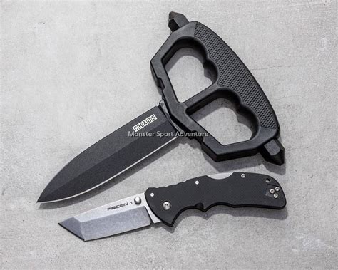 Cold Steel 80nt3 Chaos Push Knife 5 Sk 5 High Carbon Double Edge