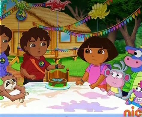 Dora The Explorer Go Diego Go 809 Dora And Diego In The Time Of Dinosaurs Video Dailymotion