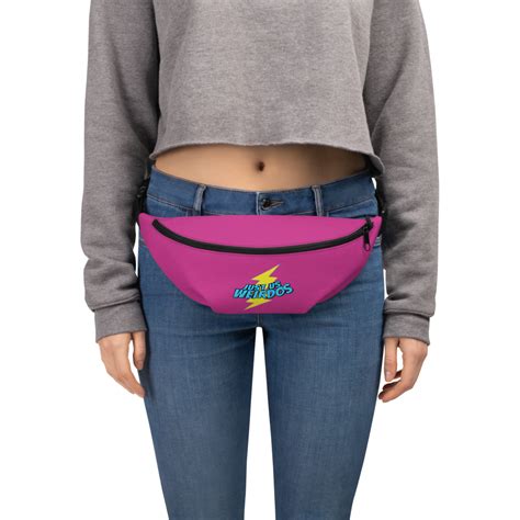 Just Us Weirdos Hot Pink Fanny Pack Just Us Weirdos