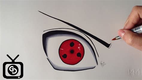Uchiha Clan Sharingan How To Draw Naruto Eyes