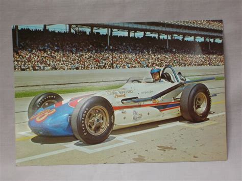 Parnelli Jones Indianapolis 500 Speedway Giant 6x9 Postcard 1963 Indy