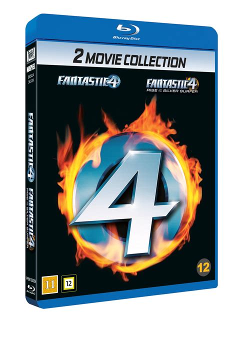 Køb Fantastic Four 1 Og 2 Boks Blu Ray