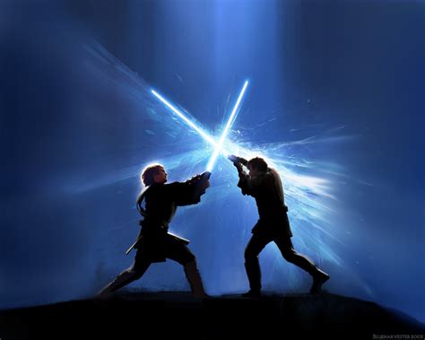 Wallpaper Star Wars Jedi Pedang Laser Yang Darth Vader Anakin