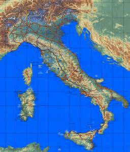 Große detaillierte karte von italien. Karten und Stadtpläne Italien