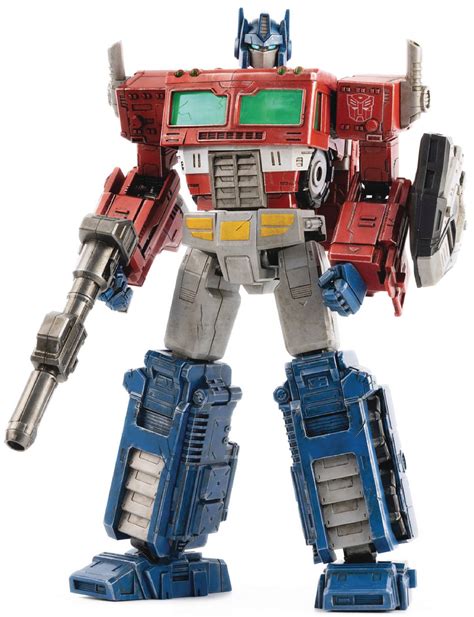 Jun208572 Transformers War For Cybertron Optimus Prime Dlx Scale Fig