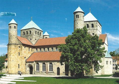 My Postcard Page Germany St Michaels Church Hildesheim Unesco