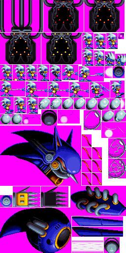 Giga Metal Y Silver Sonic Sprites By Gewain2006 On Deviantart