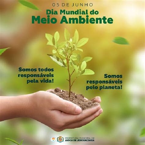 Hoje 05 De Junho É O Dia Mundial Do Meio Ambiente