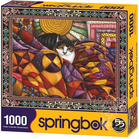 Springbok Quilted Cats Puzzle 1000pcs Puzzles Canada