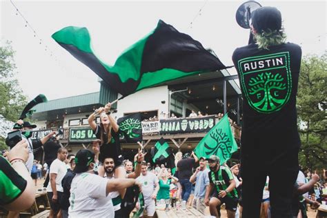 Away Days Austin Fc Supporters Show Love Back Home Austin Fc