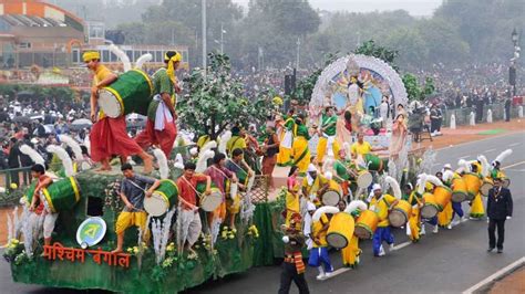 Republic Day Parade 2023 West Bengal Tableau To Highlight Durga Puja