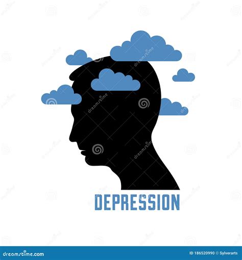 Depression Mental Health And High Anxiety Vector Conceptual
