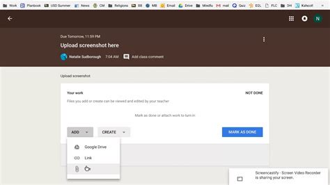 Now ladies and gentlemen, today's lesson is: How to Take and Upload a Screenshot from Chromebook to Google Classroom - YouTube