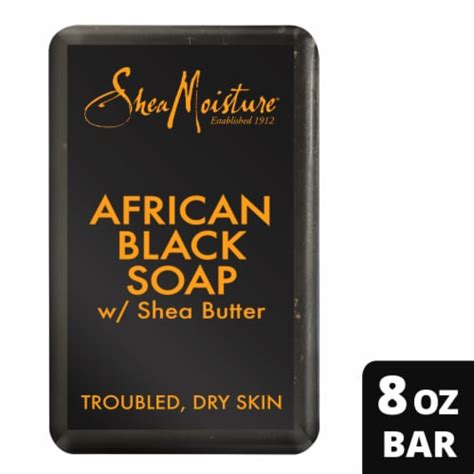 Sheamoisture African Black Soap Bar Soap 8 Oz Kroger