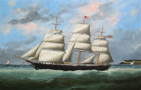 Ship Paintings Old Sailing Ships Sailing Ships