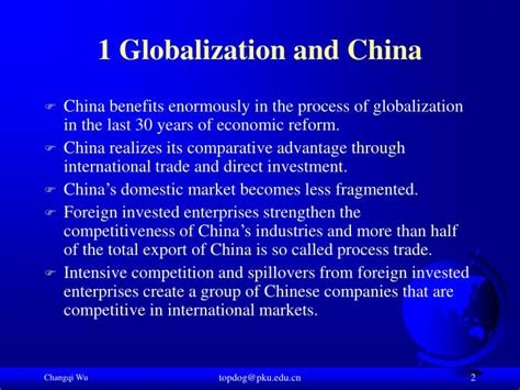 Ppt Outward Fdi From China Trends And Implications Powerpoint