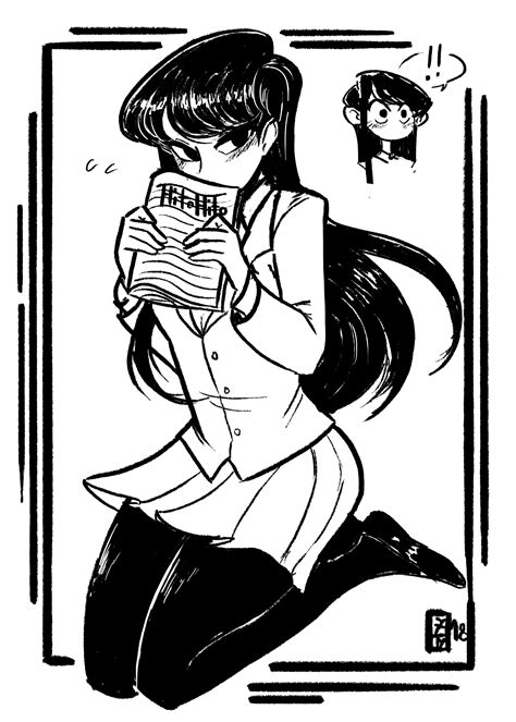 Komi Shouko Komi San Wa Komyushou Desu Drawn By Scruffyturtles Danbooru