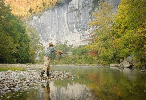 Fly Fishing On The Buffalo River Fly Fishing River National Parks