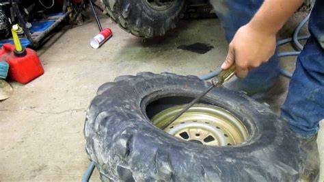 Having a flat tire is one of the major inconveniences of driving. DIY- How to fix a flat atv tire easily - YouTube
