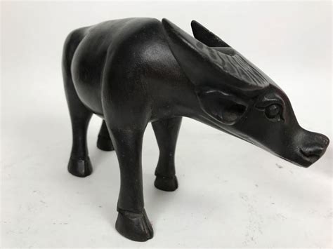 Wood Carved Ox